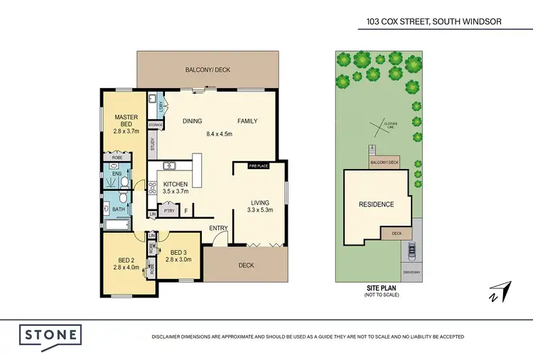 Floorplan of Homely house listing, 103 Cox Street, South Windsor NSW 2756