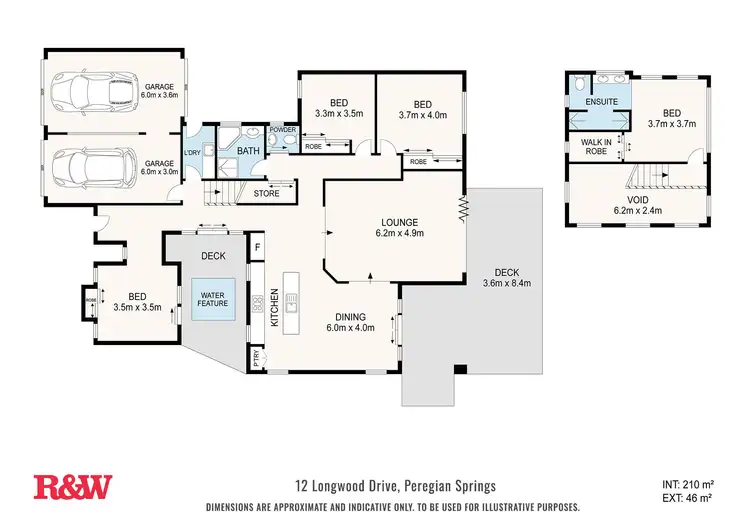 Floorplan of Homely house listing, 12 Longwood Drive, Peregian Springs QLD 4573