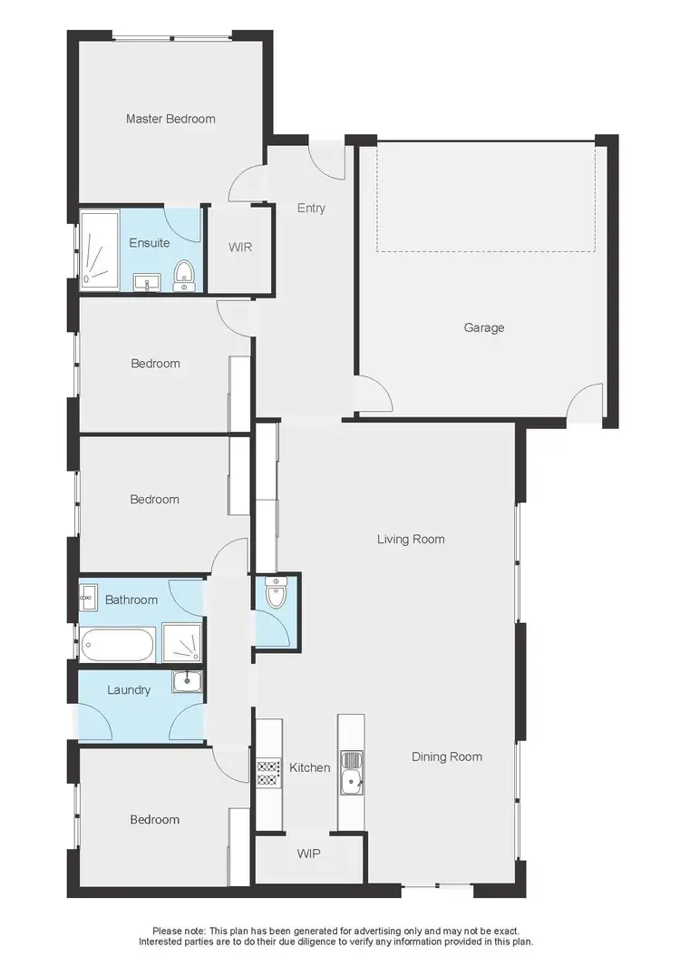 Floorplan of Homely house listing, 50 Harry Crescent, Hamilton Valley NSW 2641