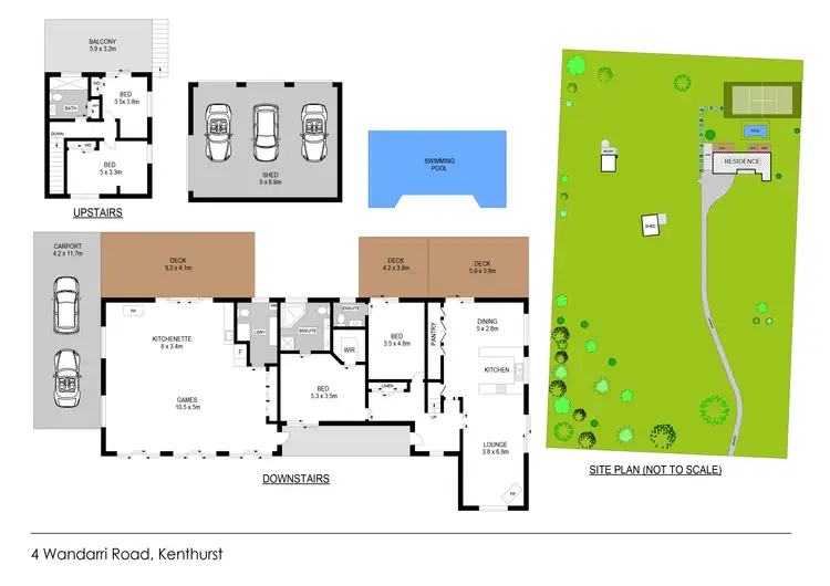 Floorplan of Homely house listing, 4 Wandarri Road, Kenthurst NSW 2156