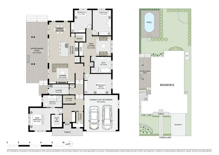 Floorplan of Homely house listing, 24 Corks Lane, Milton NSW 2538