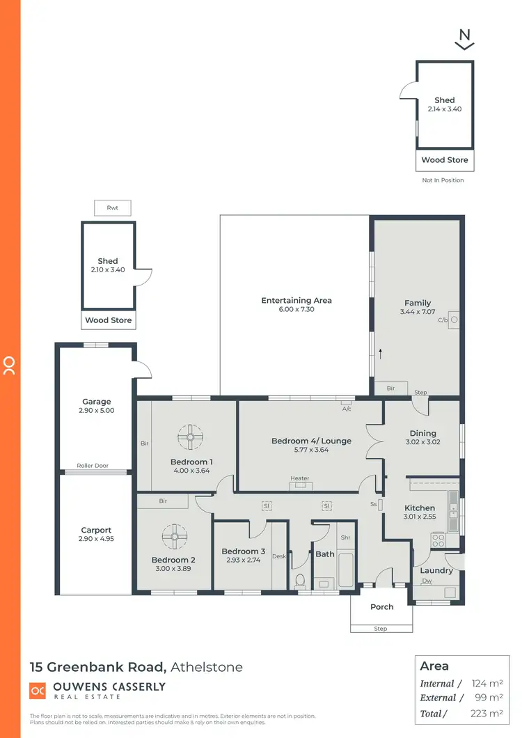 Floorplan of Homely house listing, 15 Greenbank Road, Athelstone SA 5076