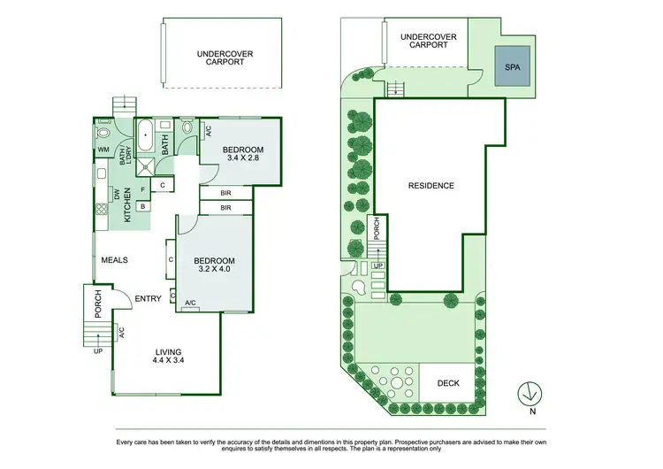 Floorplan of Homely unit listing, 2/84 Claremont Avenue, Malvern VIC 3144