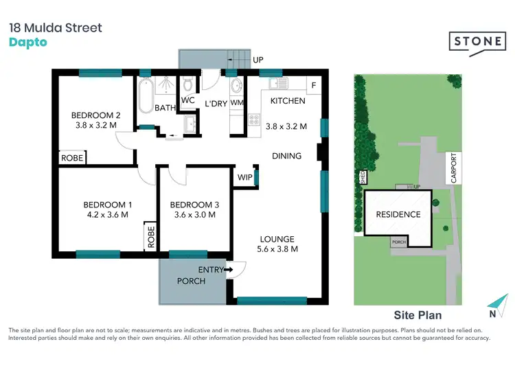 Floorplan of Homely house listing, 18 Mulda Street, Dapto NSW 2530