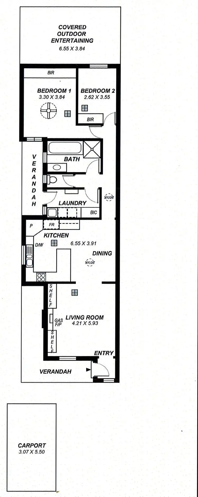 Floorplan of Homely house listing, 27 Robsart Street, Parkside SA 5063