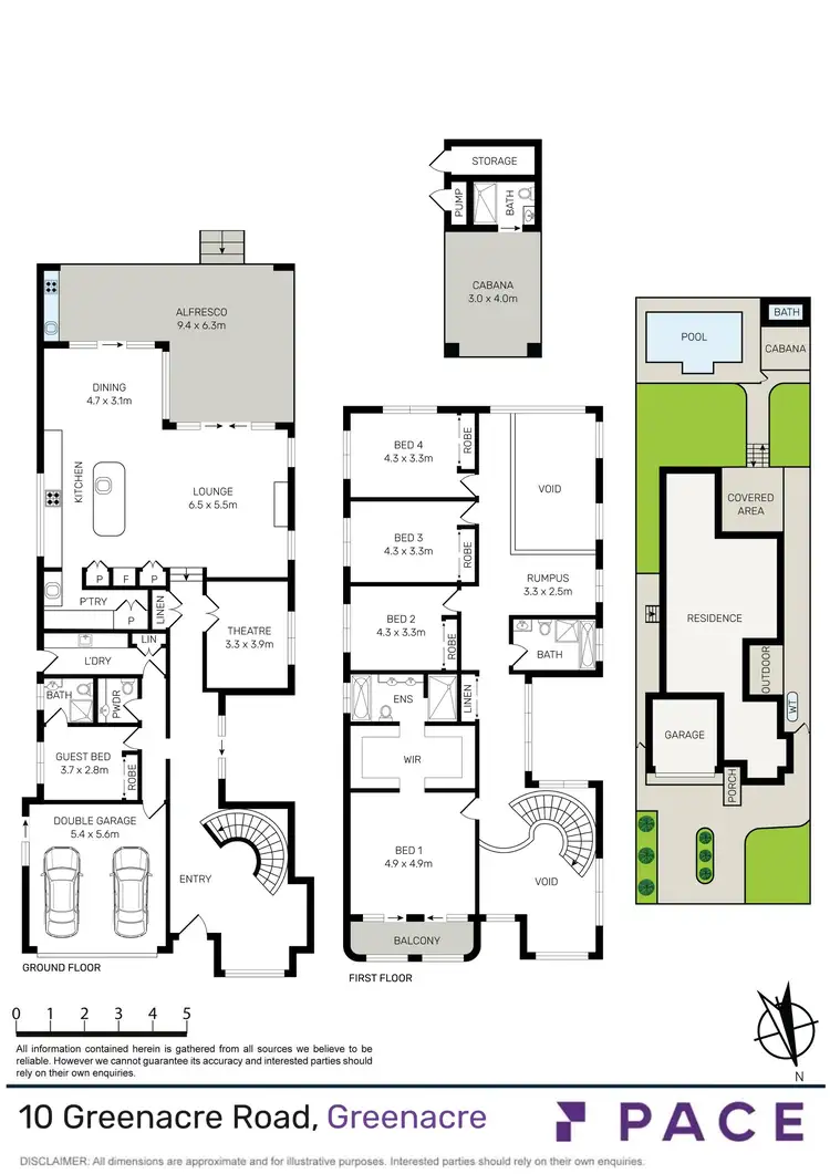 Floorplan of Homely house listing, 10 Greenacre Road, Greenacre NSW 2190