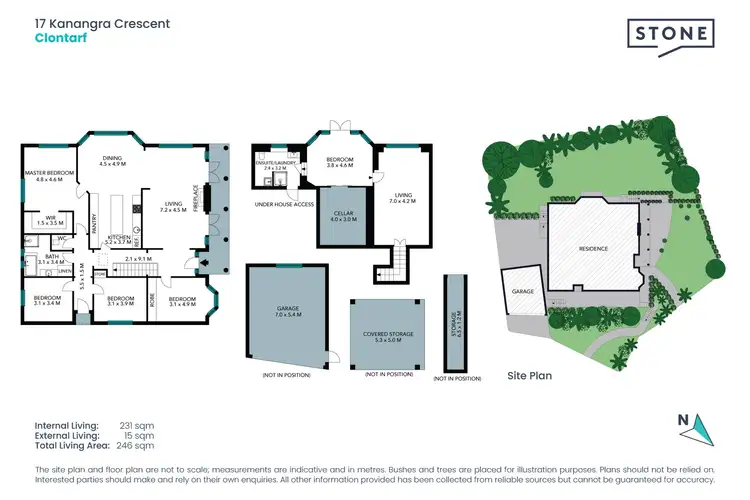 Floorplan of Homely house listing, 17 Kanangra Crescent, Clontarf NSW 2093
