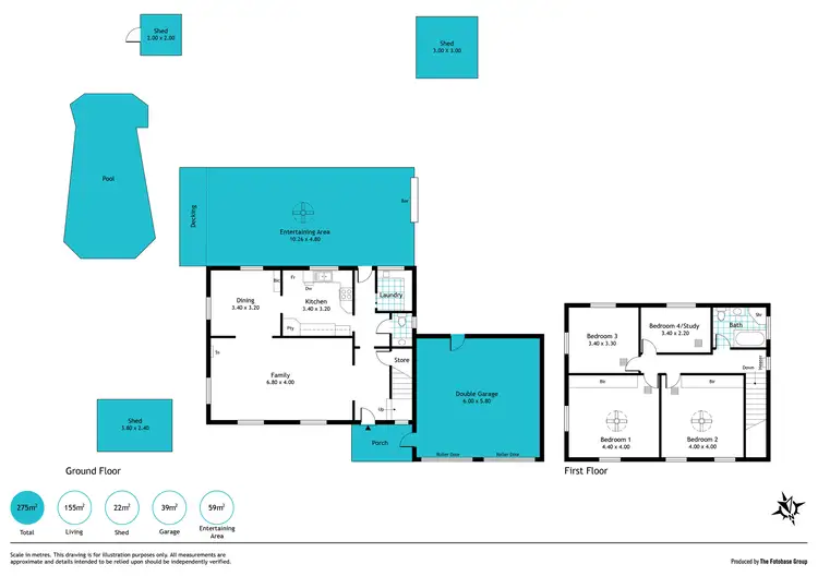 Floorplan of Homely house listing, 174 Black Road, Flagstaff Hill SA 5159