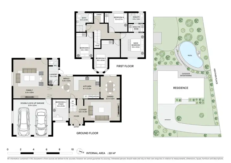 Floorplan of Homely house listing, 16 Heather Place, Hornsby Heights NSW 2077