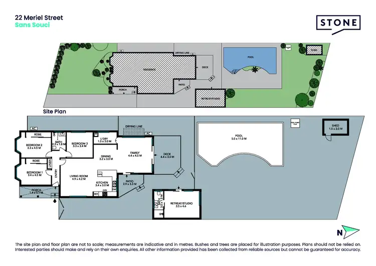 Floorplan of Homely house listing, 22 Meriel Street, Sans Souci NSW 2219