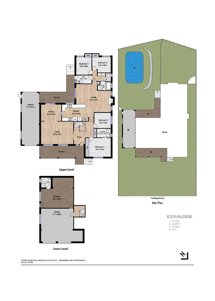 Floorplan of Homely house listing, 57 Partridge Street, Fadden ACT 2904
