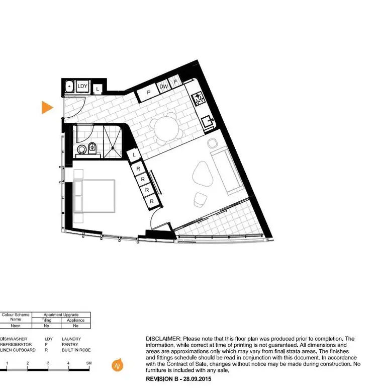 Floorplan of Homely apartment listing, 588 Oxford Street, Bondi Junction NSW 2022