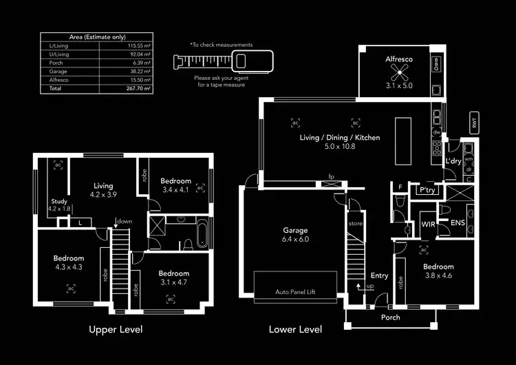 Floorplan of Homely house listing, 220A Military Road, Henley Beach SA 5022