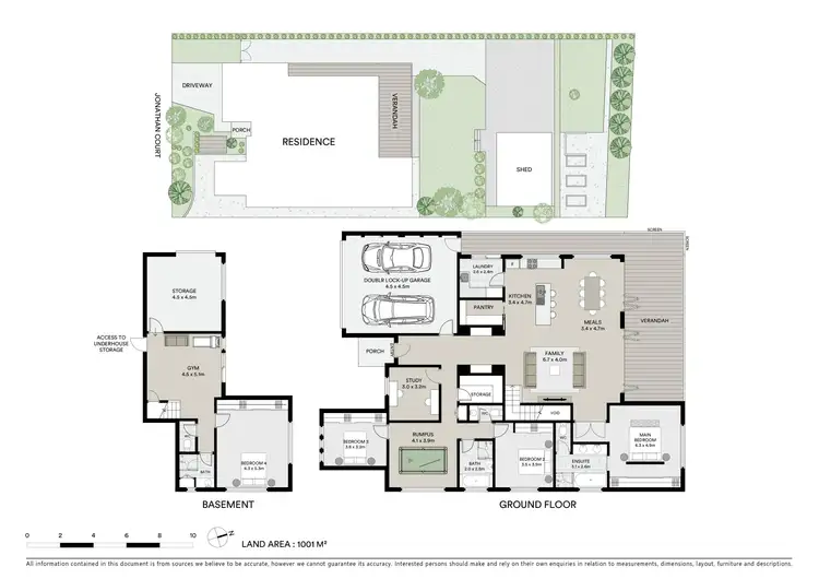 Floorplan of Homely house listing, 6 Jonathan Court, Brown Hill VIC 3350