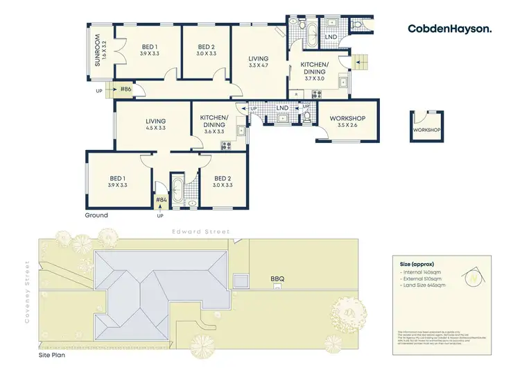 Floorplan of Homely house listing, 84 Coveney Street, Bexley North NSW 2207