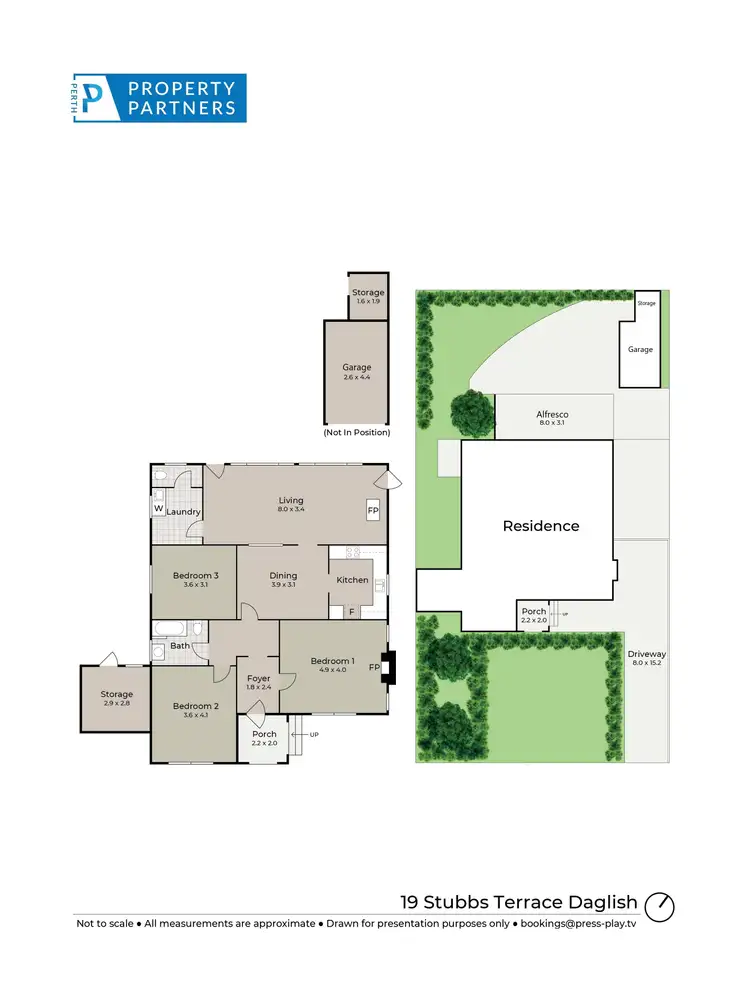 Floorplan of Homely house listing, 19 Stubbs Terrace, Daglish WA 6008