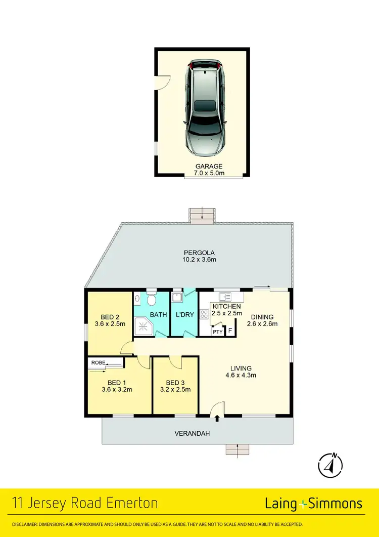 Floorplan of Homely house listing, 11 Jersey Road, Emerton NSW 2770