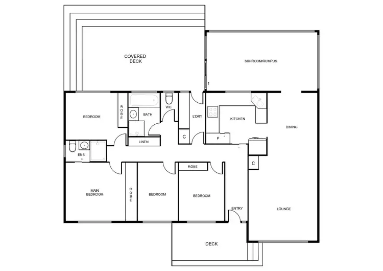 Floorplan of Homely house listing, 117 Burrinjuck Crescent, Duffy ACT 2611