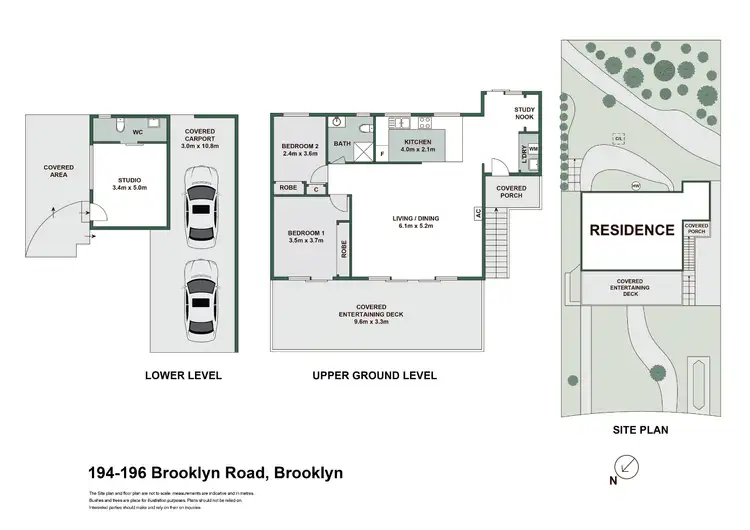 Floorplan of Homely house listing, 194-196 Brooklyn Road, Brooklyn NSW 2083