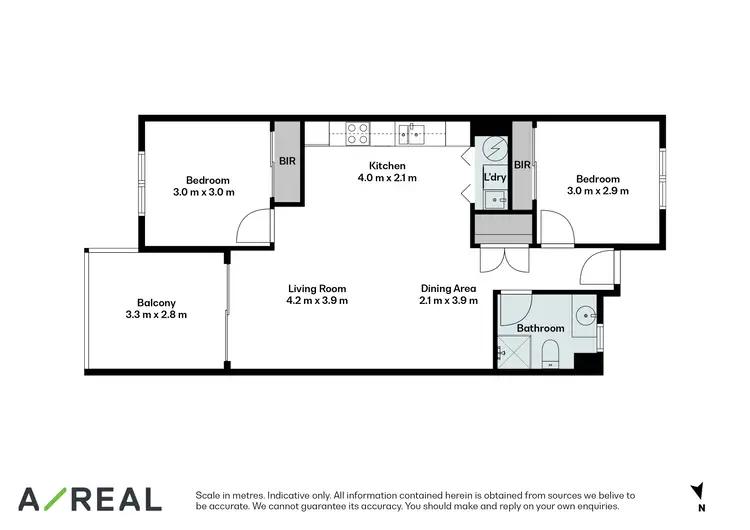 Floorplan of Homely apartment listing, 146/115 Neerim Road, Glen Huntly VIC 3163
