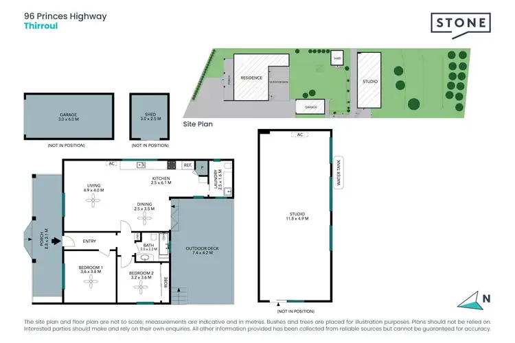 Floorplan of Homely house listing, 96 Princes Highway, Thirroul NSW 2515