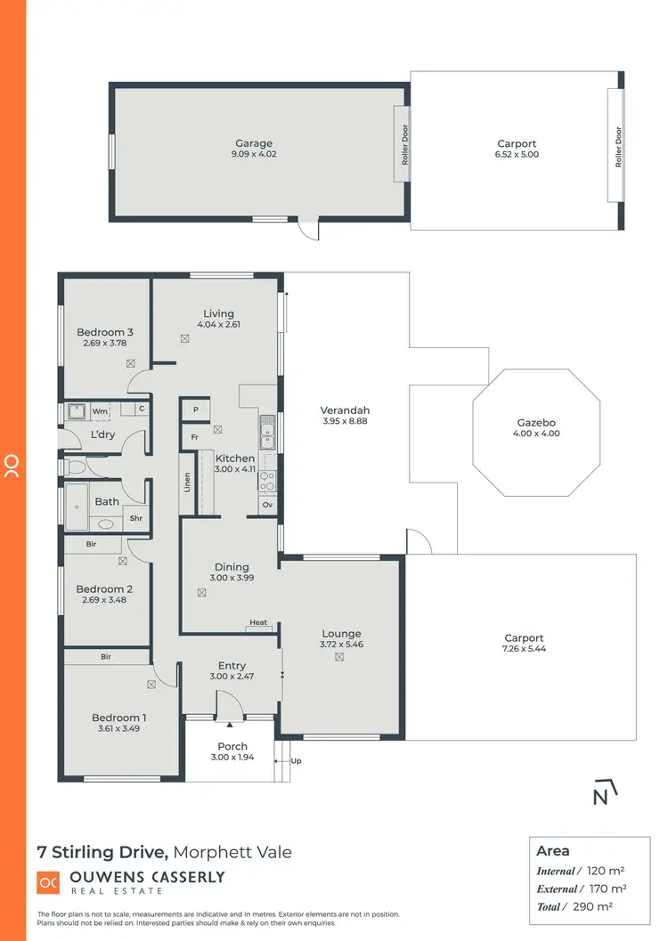 Floorplan of Homely house listing, 7 Stirling Drive, Morphett Vale SA 5162