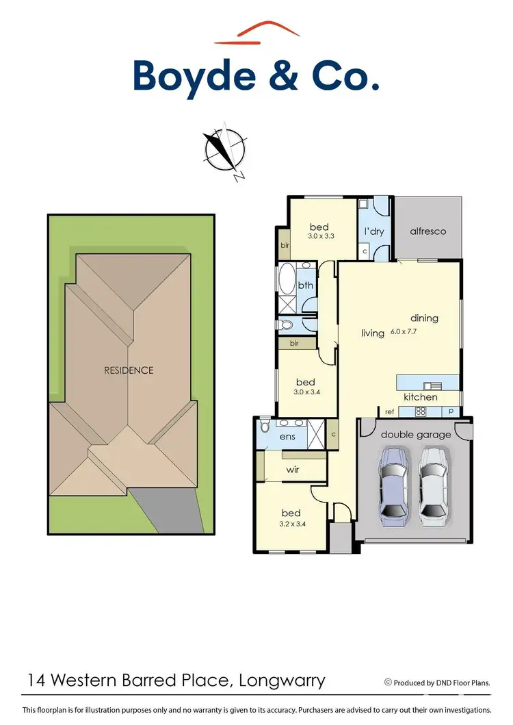 Floorplan of Homely house listing, 14 Western Barred Place, Longwarry VIC 3816