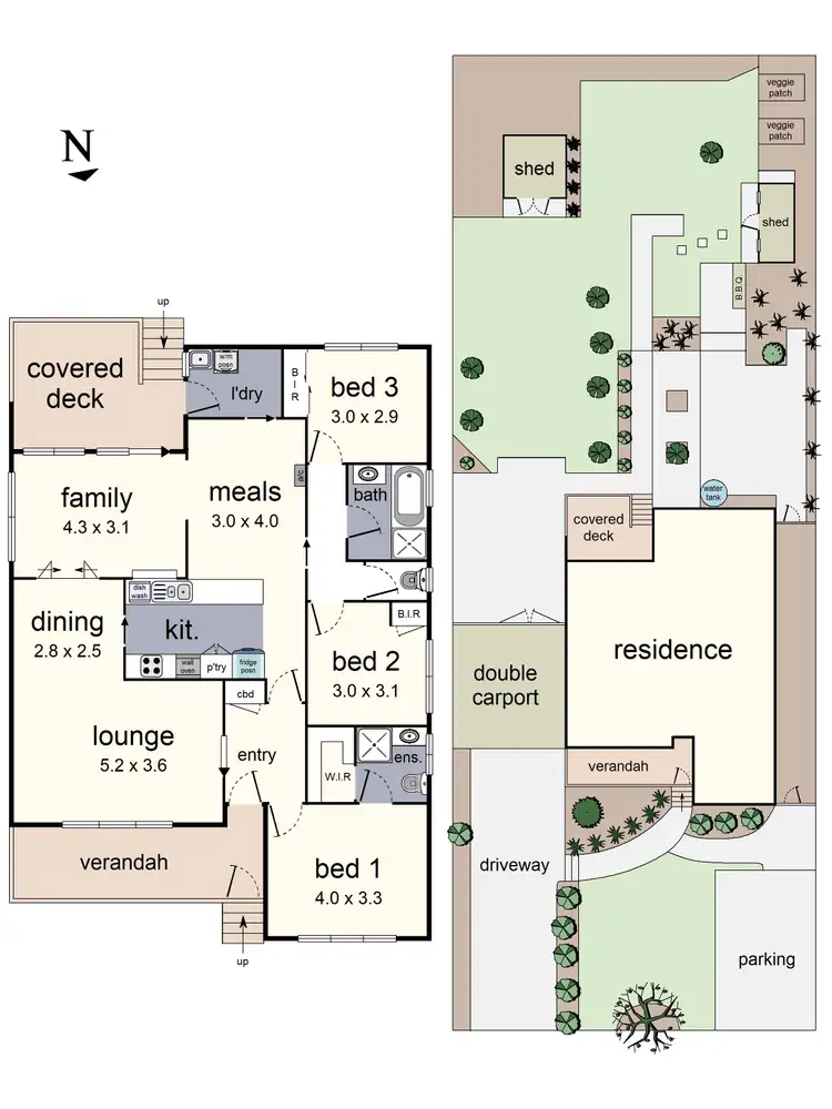 Floorplan of Homely house listing, 12 Maralee Drive, Mooroolbark VIC 3138