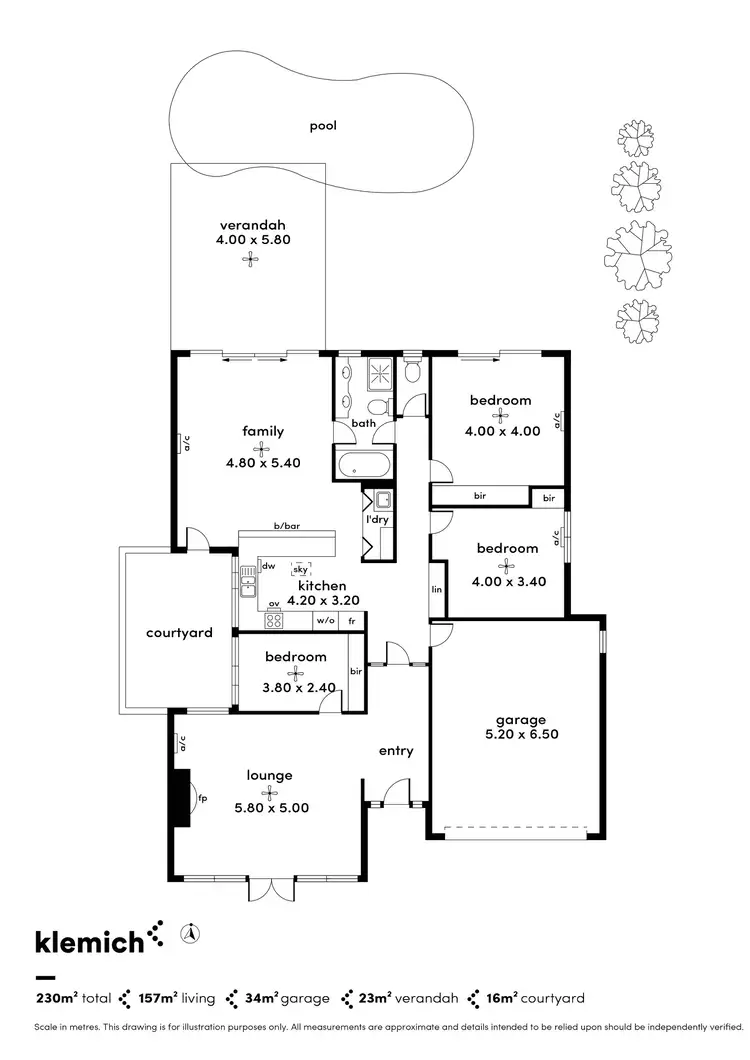 Floorplan of Homely house listing, 1 Cator Street, Glenside SA 5065