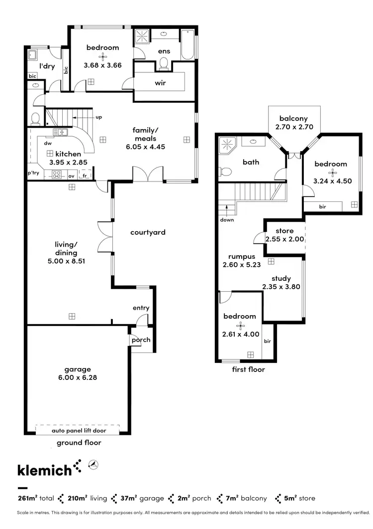 Floorplan of Homely house listing, 2/22a Broughton Avenue, Mitcham SA 5062