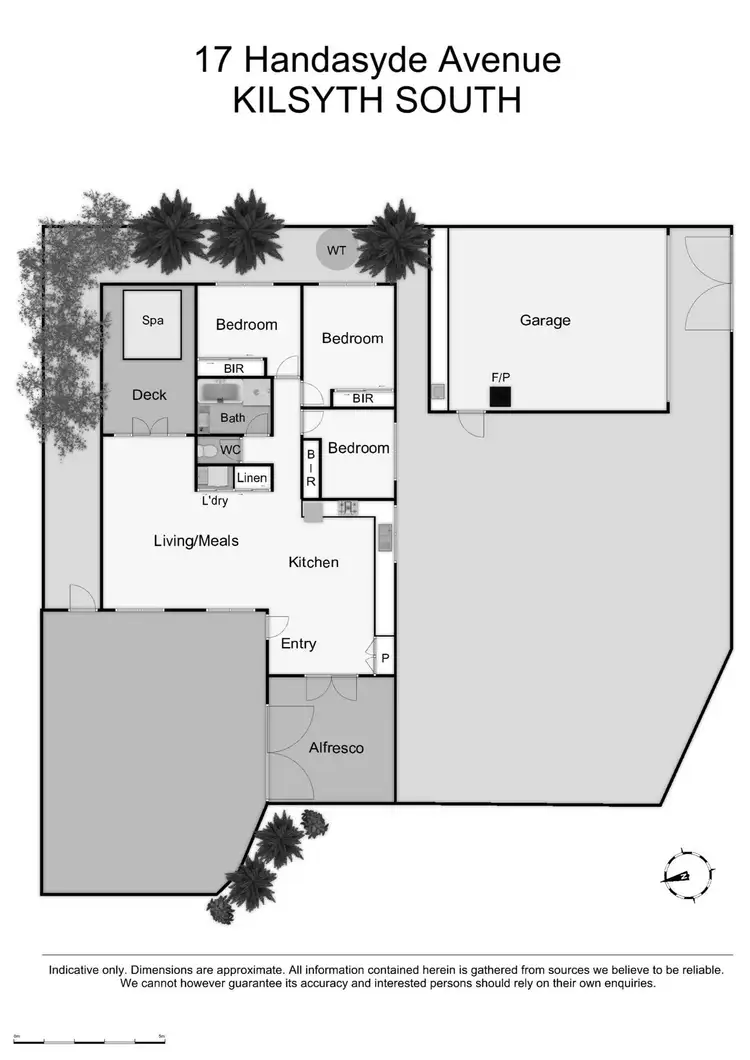 Floorplan of Homely house listing, 17 Handasyde Avenue, Kilsyth South VIC 3137