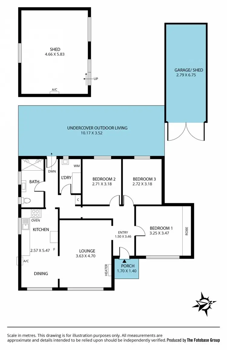 Floorplan of Homely house listing, 97 Scenic Way, Hackham SA 5163