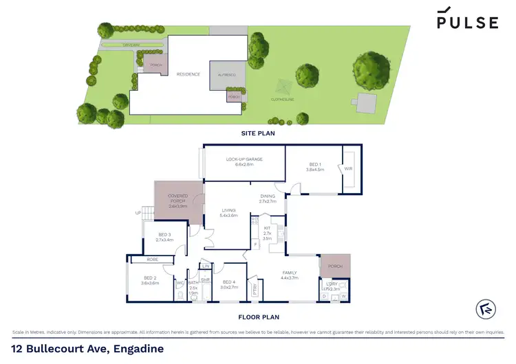 Floorplan of Homely house listing, 12 Bullecourt Avenue, Engadine NSW 2233