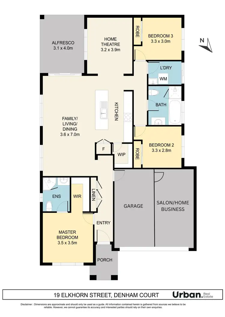 Floorplan of Homely house listing, Address available on request