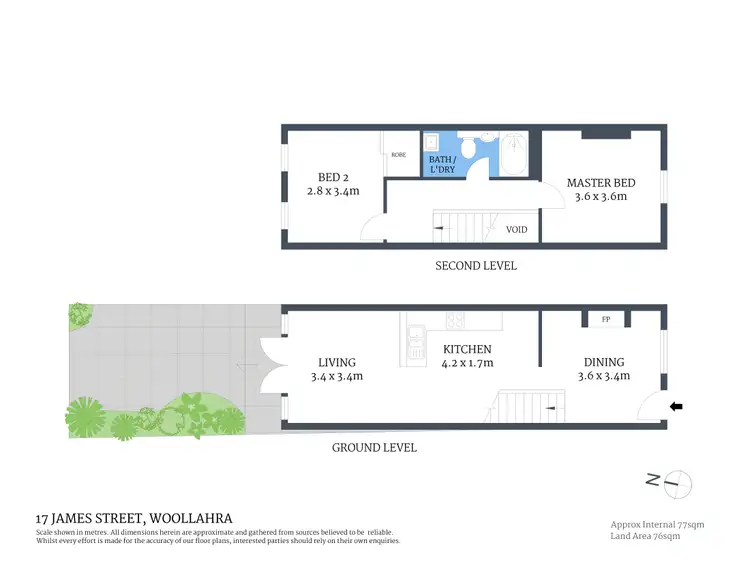 Floorplan of Homely house listing, 17 James Street, Woollahra NSW 2025