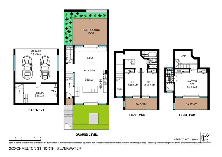 Floorplan of Homely townhouse listing, 2/25-29 Melton Street North, Silverwater NSW 2128