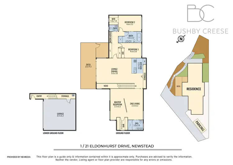 Floorplan of Homely house listing, 1/21 Eldonhurst Drive, Newstead TAS 7250