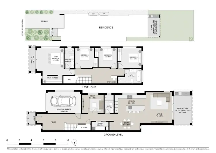 Floorplan of Homely semi-detached listing, 11b Frederick Street, Miranda NSW 2228