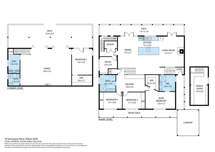 Floorplan of Homely house listing, 19 Sanctuary Place, Tathra NSW 2550