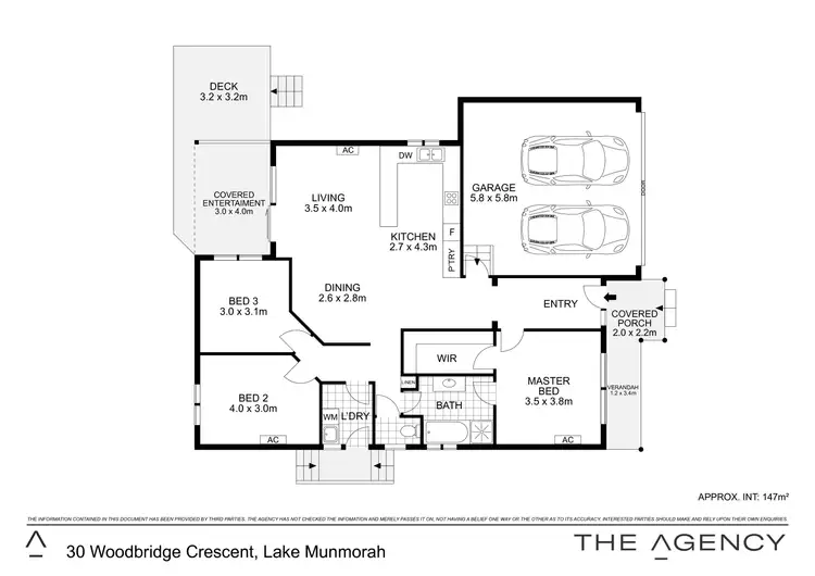 Floorplan of Homely house listing, 30 Woodbridge Crescent, Lake Munmorah NSW 2259