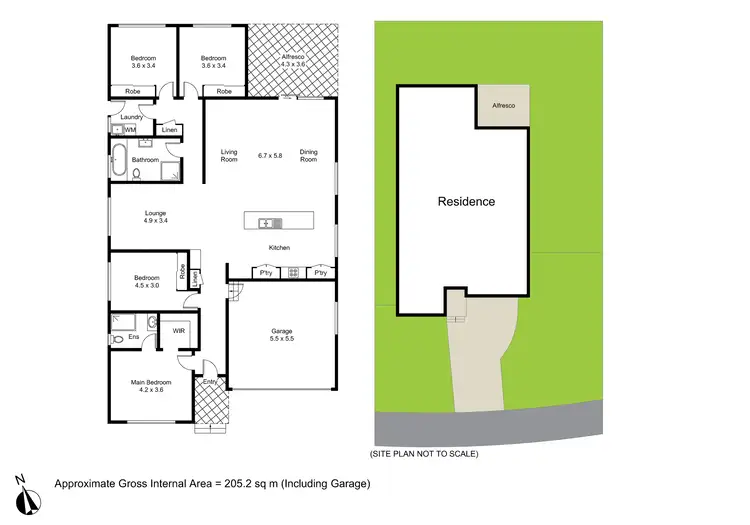Floorplan of Homely house listing, 33 Hinchinbrook Close, Ashtonfield NSW 2323