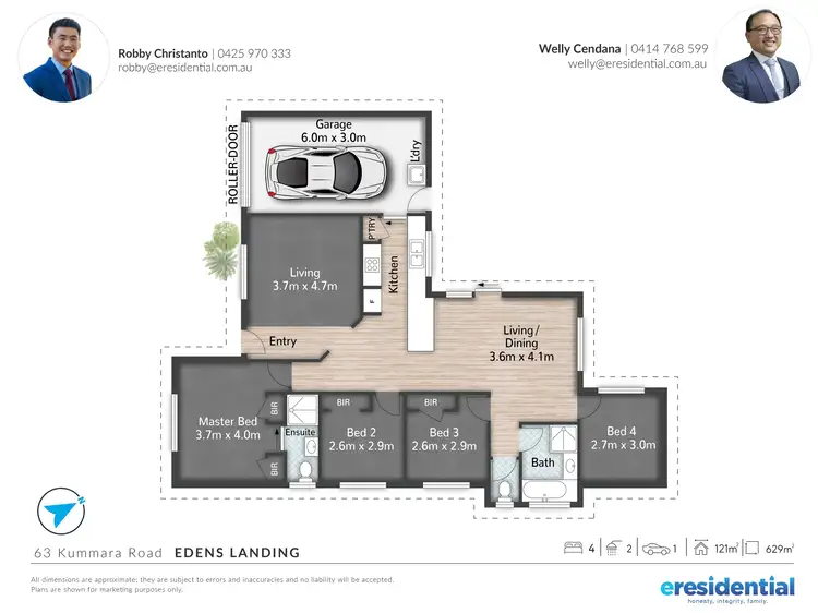 Floorplan of Homely house listing, 63 Kummara Road, Edens Landing QLD 4207