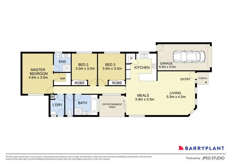 Floorplan of Homely unit listing, 1/5 Gala Place, Keilor Downs VIC 3038