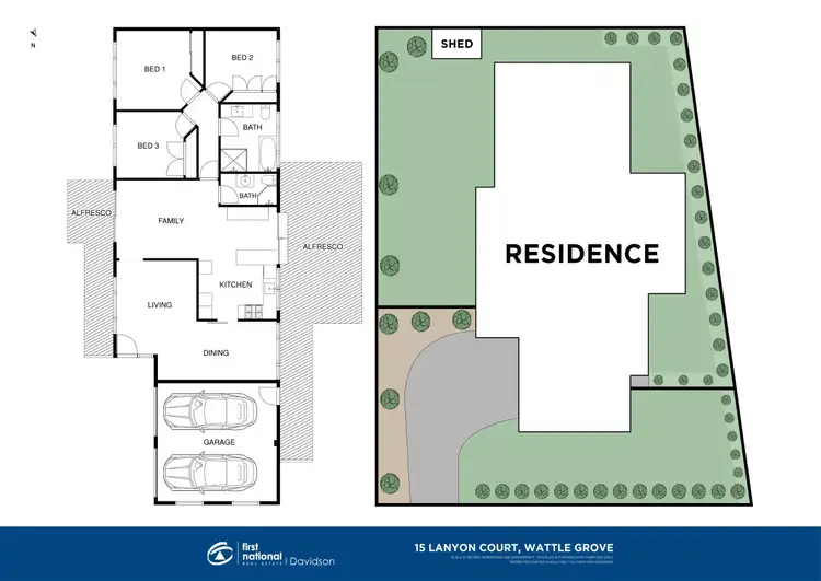 Floorplan of Homely house listing, 15 Lanyon Court, Wattle Grove NSW 2173