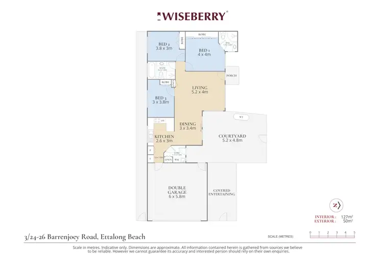 Floorplan of Homely villa listing, 3/24 Barrenjoey Road, Ettalong Beach NSW 2257