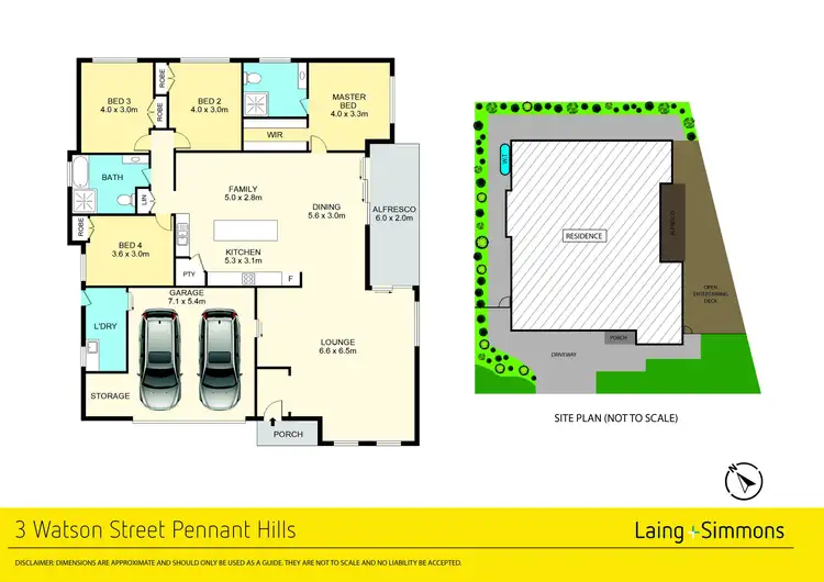 Floorplan of Homely house listing, 3 Watson Street, Pennant Hills NSW 2120