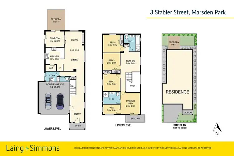 Floorplan of Homely house listing, 3 Stabler Street, Marsden Park NSW 2765