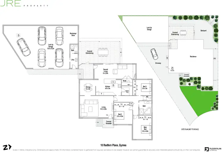 Floorplan of Homely house listing, 10 Redfern Place, Gymea NSW 2227