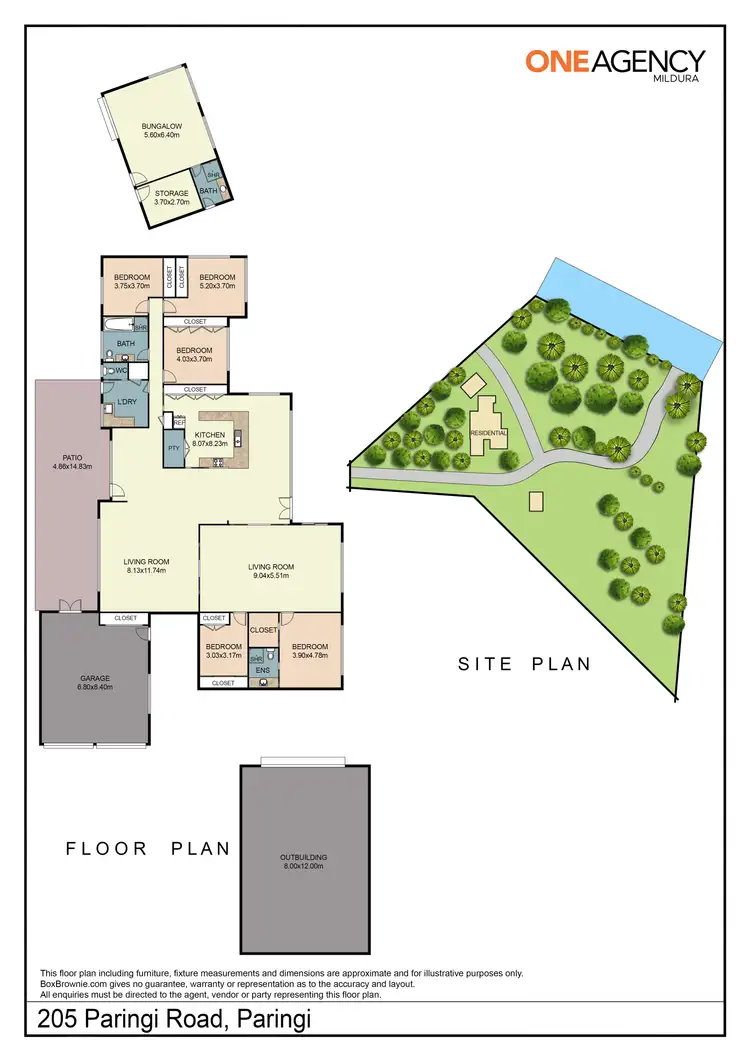 Floorplan of Homely house listing, 205 Paringi Road, Paringi NSW 2738
