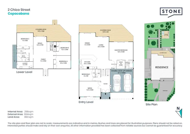 Floorplan of Homely house listing, 2 Chico Street, Copacabana NSW 2251